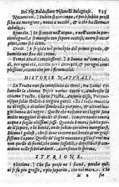 Trattato della natura de' cibi, et del bere, del sig. Baldassarre Pisanelli medico bolognese. ...