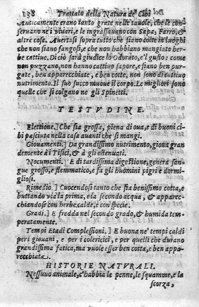 Trattato della natura de' cibi, et del bere, del sig. Baldassarre Pisanelli medico bolognese. ...