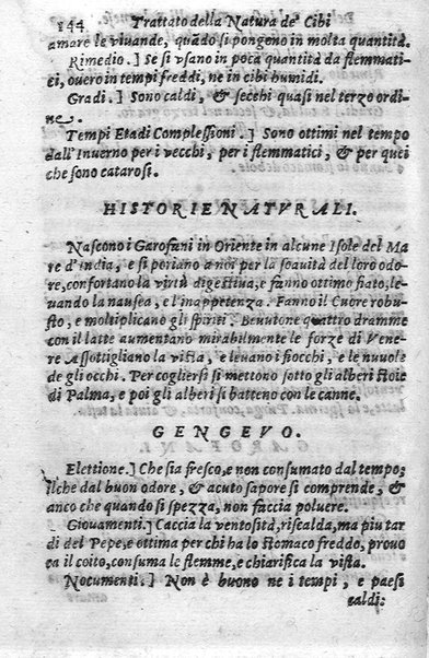 Trattato della natura de' cibi, et del bere, del sig. Baldassarre Pisanelli medico bolognese. ...
