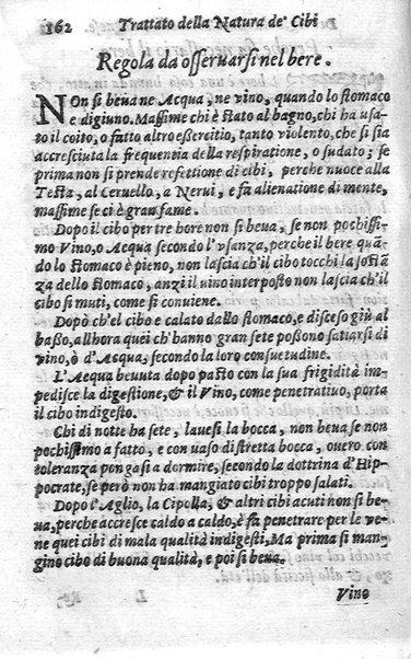 Trattato della natura de' cibi, et del bere, del sig. Baldassarre Pisanelli medico bolognese. ...