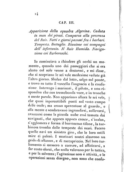 3: Relazione di un viaggio in Algeri del dottor Filippo Pananti di Mugello