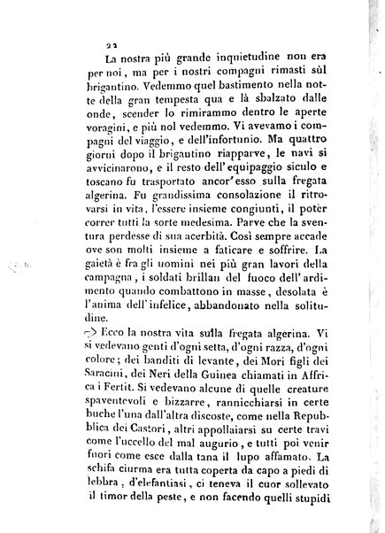 3: Relazione di un viaggio in Algeri del dottor Filippo Pananti di Mugello