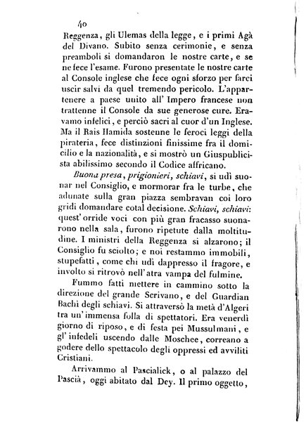 3: Relazione di un viaggio in Algeri del dottor Filippo Pananti di Mugello