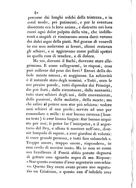 3: Relazione di un viaggio in Algeri del dottor Filippo Pananti di Mugello