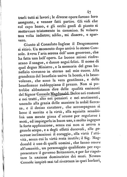 3: Relazione di un viaggio in Algeri del dottor Filippo Pananti di Mugello