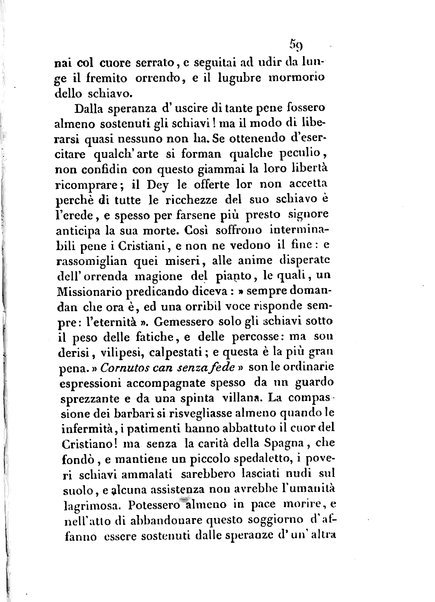 3: Relazione di un viaggio in Algeri del dottor Filippo Pananti di Mugello