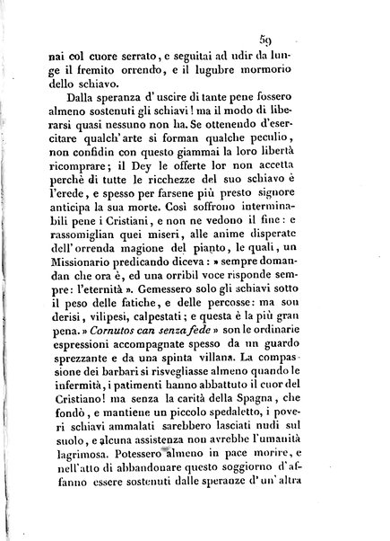 3: Relazione di un viaggio in Algeri del dottor Filippo Pananti di Mugello