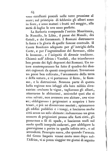 3: Relazione di un viaggio in Algeri del dottor Filippo Pananti di Mugello