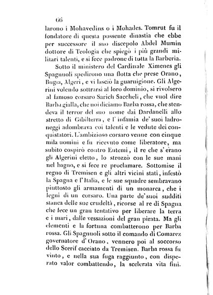 3: Relazione di un viaggio in Algeri del dottor Filippo Pananti di Mugello