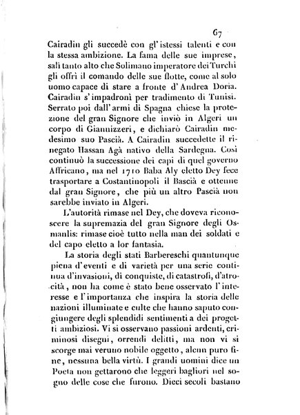 3: Relazione di un viaggio in Algeri del dottor Filippo Pananti di Mugello