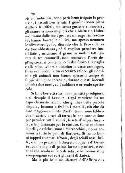 3: Relazione di un viaggio in Algeri del dottor Filippo Pananti di Mugello