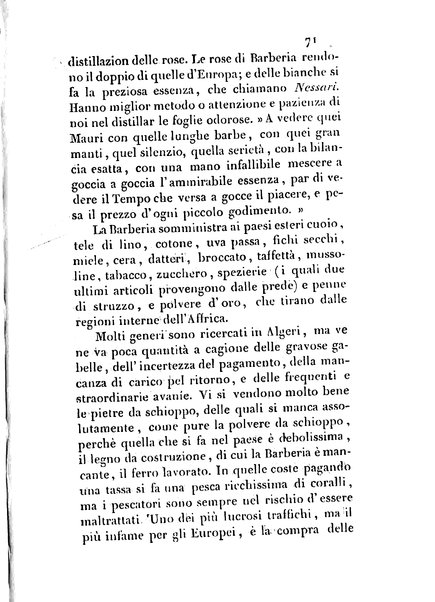 3: Relazione di un viaggio in Algeri del dottor Filippo Pananti di Mugello