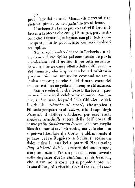 3: Relazione di un viaggio in Algeri del dottor Filippo Pananti di Mugello