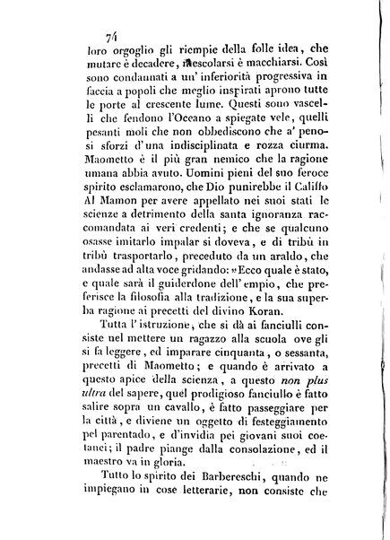 3: Relazione di un viaggio in Algeri del dottor Filippo Pananti di Mugello