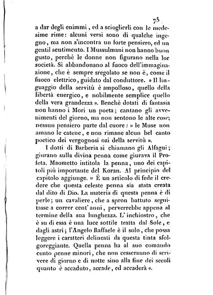 3: Relazione di un viaggio in Algeri del dottor Filippo Pananti di Mugello