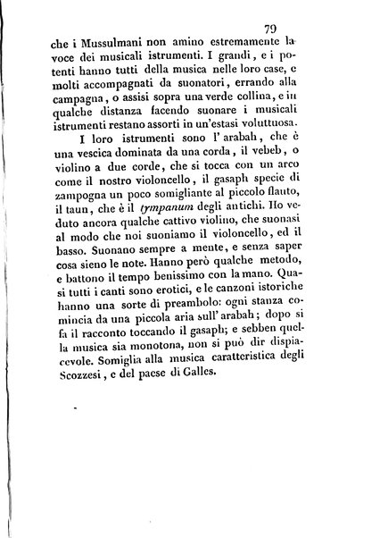 3: Relazione di un viaggio in Algeri del dottor Filippo Pananti di Mugello