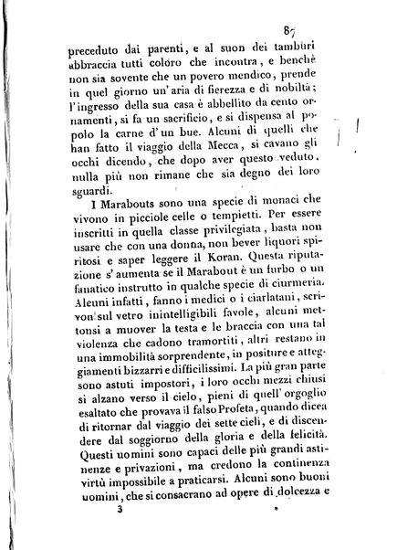 3: Relazione di un viaggio in Algeri del dottor Filippo Pananti di Mugello