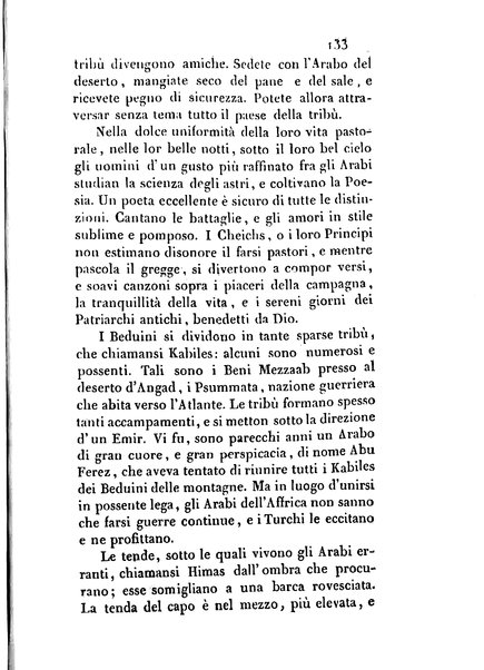 3: Relazione di un viaggio in Algeri del dottor Filippo Pananti di Mugello