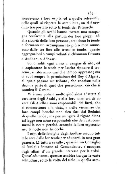 3: Relazione di un viaggio in Algeri del dottor Filippo Pananti di Mugello