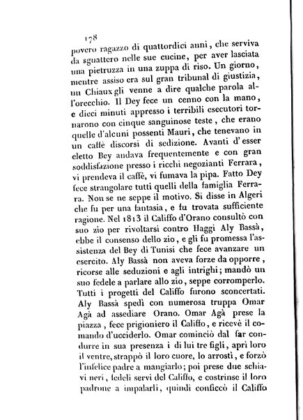 3: Relazione di un viaggio in Algeri del dottor Filippo Pananti di Mugello