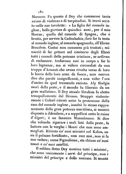 3: Relazione di un viaggio in Algeri del dottor Filippo Pananti di Mugello