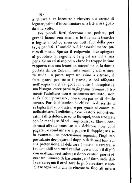 3: Relazione di un viaggio in Algeri del dottor Filippo Pananti di Mugello