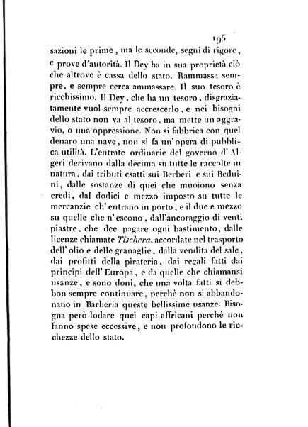 3: Relazione di un viaggio in Algeri del dottor Filippo Pananti di Mugello