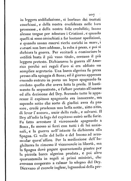 3: Relazione di un viaggio in Algeri del dottor Filippo Pananti di Mugello