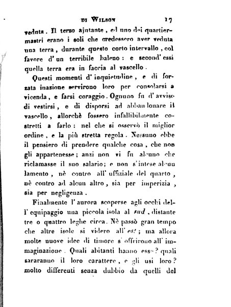 [Relazione delle isole Pelew situate nella parte occidentale dell'Oceano Pacifico composta sui giornali, e sulle notizie comunicate dal capitano Enrico Wilson ... Versione dal francese dal sig. Natale Pianazza corredata dal ritratto dell'autore, di una carta geografica, e di rami colorati. Vol 1. [-2.]] 1