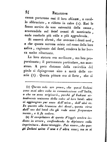 [Relazione delle isole Pelew situate nella parte occidentale dell'Oceano Pacifico composta sui giornali, e sulle notizie comunicate dal capitano Enrico Wilson ... Versione dal francese dal sig. Natale Pianazza corredata dal ritratto dell'autore, di una carta geografica, e di rami colorati. Vol 1. [-2.]] 1