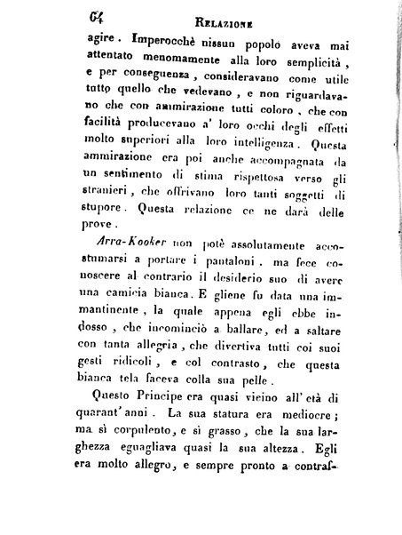 [Relazione delle isole Pelew situate nella parte occidentale dell'Oceano Pacifico composta sui giornali, e sulle notizie comunicate dal capitano Enrico Wilson ... Versione dal francese dal sig. Natale Pianazza corredata dal ritratto dell'autore, di una carta geografica, e di rami colorati. Vol 1. [-2.]] 1