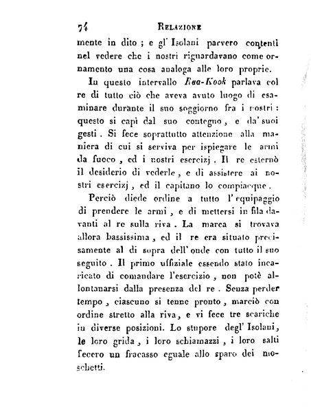 [Relazione delle isole Pelew situate nella parte occidentale dell'Oceano Pacifico composta sui giornali, e sulle notizie comunicate dal capitano Enrico Wilson ... Versione dal francese dal sig. Natale Pianazza corredata dal ritratto dell'autore, di una carta geografica, e di rami colorati. Vol 1. [-2.]] 1