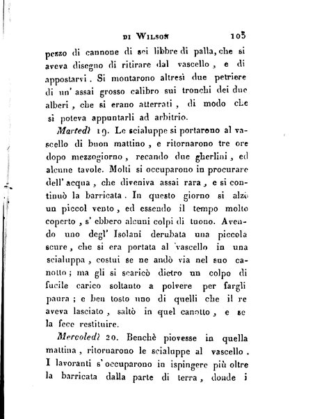 [Relazione delle isole Pelew situate nella parte occidentale dell'Oceano Pacifico composta sui giornali, e sulle notizie comunicate dal capitano Enrico Wilson ... Versione dal francese dal sig. Natale Pianazza corredata dal ritratto dell'autore, di una carta geografica, e di rami colorati. Vol 1. [-2.]] 1