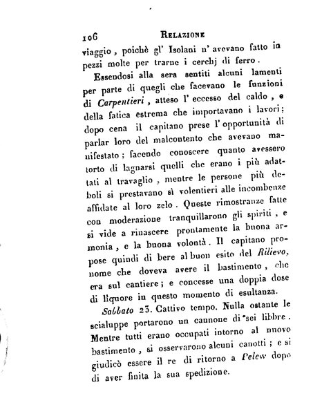 [Relazione delle isole Pelew situate nella parte occidentale dell'Oceano Pacifico composta sui giornali, e sulle notizie comunicate dal capitano Enrico Wilson ... Versione dal francese dal sig. Natale Pianazza corredata dal ritratto dell'autore, di una carta geografica, e di rami colorati. Vol 1. [-2.]] 1