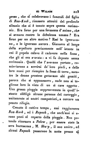 [Relazione delle isole Pelew situate nella parte occidentale dell'Oceano Pacifico composta sui giornali, e sulle notizie comunicate dal capitano Enrico Wilson ... Versione dal francese dal sig. Natale Pianazza corredata dal ritratto dell'autore, di una carta geografica, e di rami colorati. Vol 1. [-2.]] 1