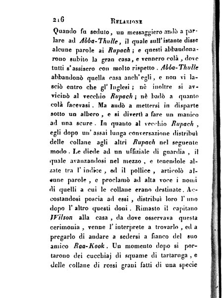 [Relazione delle isole Pelew situate nella parte occidentale dell'Oceano Pacifico composta sui giornali, e sulle notizie comunicate dal capitano Enrico Wilson ... Versione dal francese dal sig. Natale Pianazza corredata dal ritratto dell'autore, di una carta geografica, e di rami colorati. Vol 1. [-2.]] 1