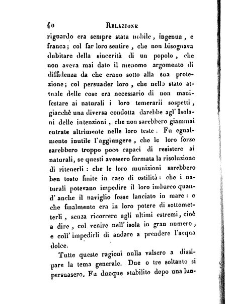 [Relazione delle isole Pelew situate nella parte occidentale dell'Oceano Pacifico composta sui giornali, e sulle notizie comunicate dal capitano Enrico Wilson ... Versione dal francese dal sig. Natale Pianazza corredata dal ritratto dell'autore, di una carta geografica, e di rami colorati. Vol 1. [-2.]] 2