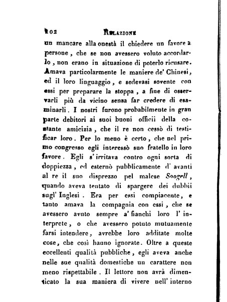 [Relazione delle isole Pelew situate nella parte occidentale dell'Oceano Pacifico composta sui giornali, e sulle notizie comunicate dal capitano Enrico Wilson ... Versione dal francese dal sig. Natale Pianazza corredata dal ritratto dell'autore, di una carta geografica, e di rami colorati. Vol 1. [-2.]] 2