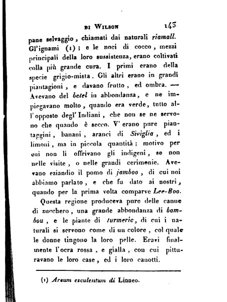 [Relazione delle isole Pelew situate nella parte occidentale dell'Oceano Pacifico composta sui giornali, e sulle notizie comunicate dal capitano Enrico Wilson ... Versione dal francese dal sig. Natale Pianazza corredata dal ritratto dell'autore, di una carta geografica, e di rami colorati. Vol 1. [-2.]] 2