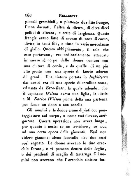 [Relazione delle isole Pelew situate nella parte occidentale dell'Oceano Pacifico composta sui giornali, e sulle notizie comunicate dal capitano Enrico Wilson ... Versione dal francese dal sig. Natale Pianazza corredata dal ritratto dell'autore, di una carta geografica, e di rami colorati. Vol 1. [-2.]] 2