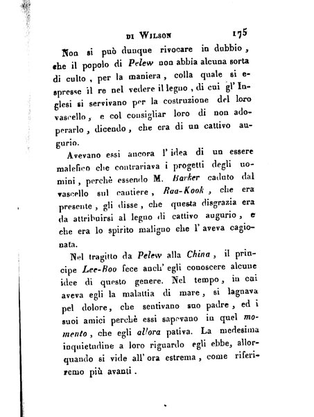 [Relazione delle isole Pelew situate nella parte occidentale dell'Oceano Pacifico composta sui giornali, e sulle notizie comunicate dal capitano Enrico Wilson ... Versione dal francese dal sig. Natale Pianazza corredata dal ritratto dell'autore, di una carta geografica, e di rami colorati. Vol 1. [-2.]] 2