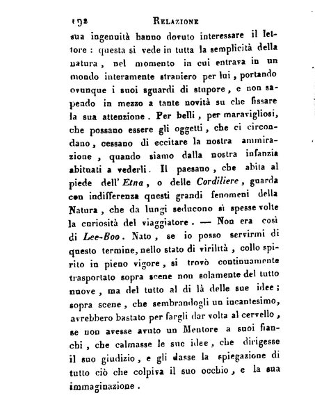 [Relazione delle isole Pelew situate nella parte occidentale dell'Oceano Pacifico composta sui giornali, e sulle notizie comunicate dal capitano Enrico Wilson ... Versione dal francese dal sig. Natale Pianazza corredata dal ritratto dell'autore, di una carta geografica, e di rami colorati. Vol 1. [-2.]] 2