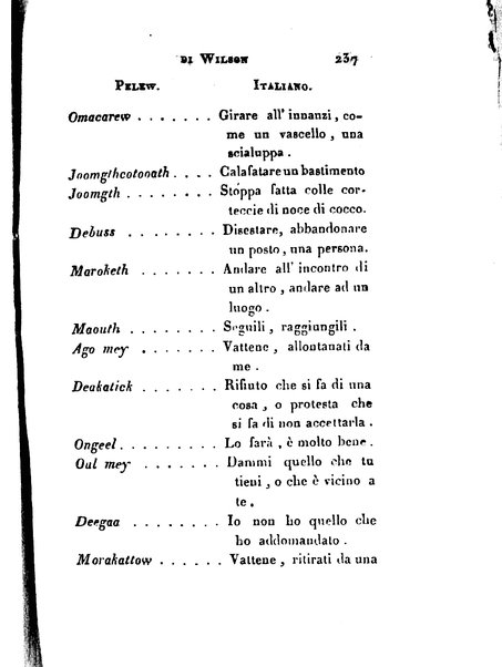 [Relazione delle isole Pelew situate nella parte occidentale dell'Oceano Pacifico composta sui giornali, e sulle notizie comunicate dal capitano Enrico Wilson ... Versione dal francese dal sig. Natale Pianazza corredata dal ritratto dell'autore, di una carta geografica, e di rami colorati. Vol 1. [-2.]] 2