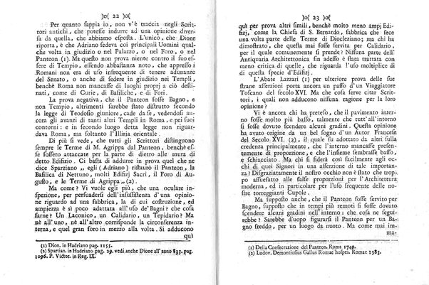 Osservazioni istorico-architettoniche sopra il Panteon