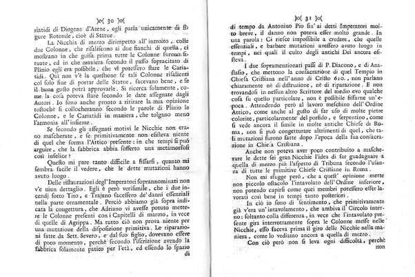 Osservazioni istorico-architettoniche sopra il Panteon