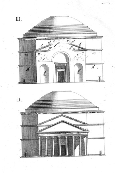 Osservazioni istorico-architettoniche sopra il Panteon