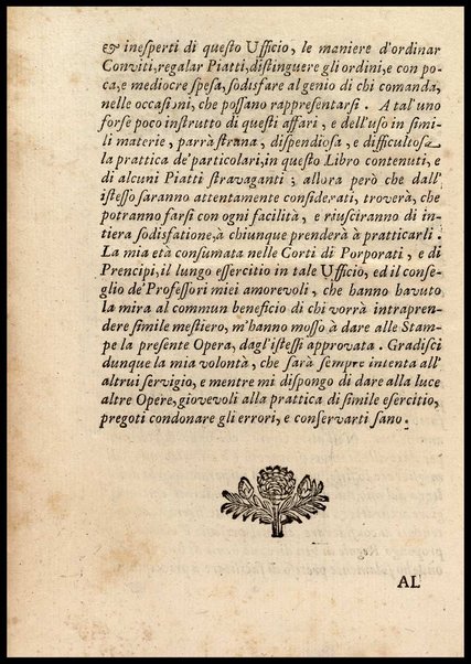 1: Parte prima in cui si tratta delle vivande di grasso