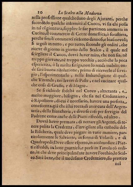 1: Parte prima in cui si tratta delle vivande di grasso