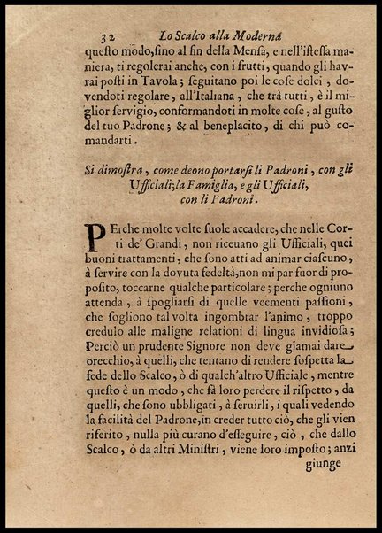 1: Parte prima in cui si tratta delle vivande di grasso