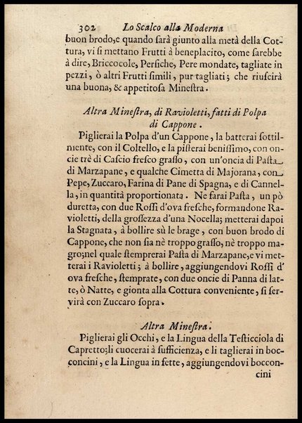 1: Parte prima in cui si tratta delle vivande di grasso
